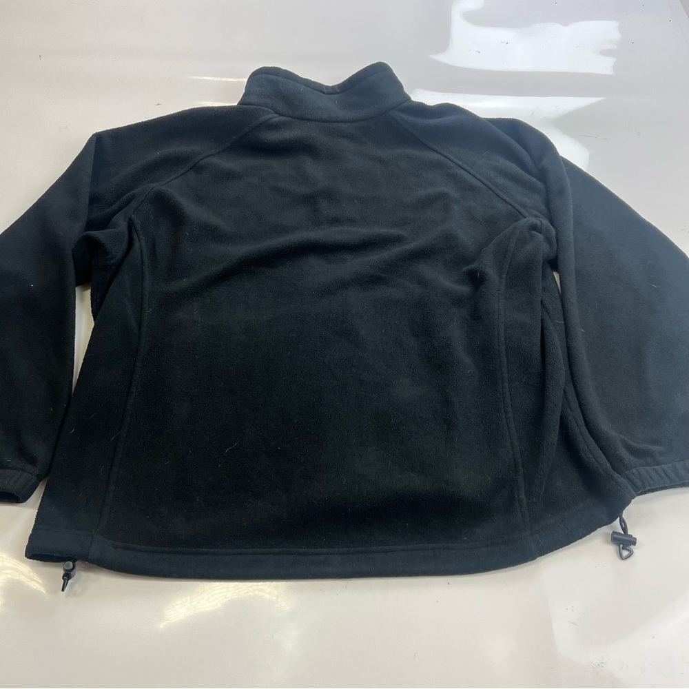 columbia women’s black zip up jacket 1X m129-32 - Picture 2 of 4